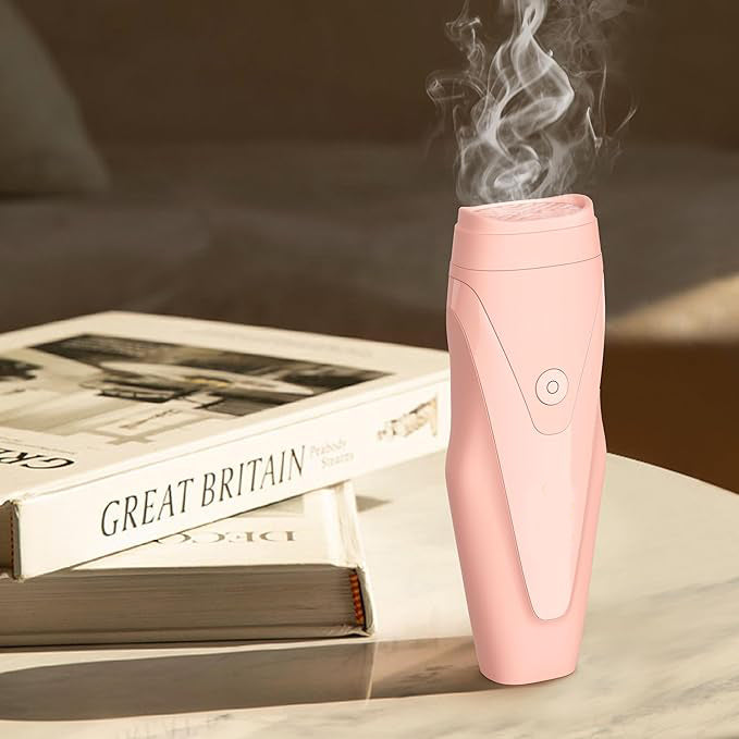 Electric Comb Incense Burner | Oud Arabic Comb Hair Bakhoor Burner for Aromatic Styling | Pink