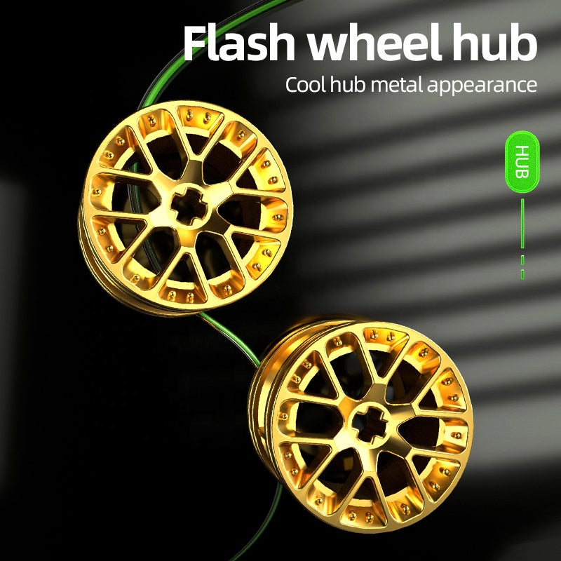 Come Alive Tech Sport Racing Car Building Set. 439-piece green DIY bricks with pull-back function for kids. STEM construction toy.