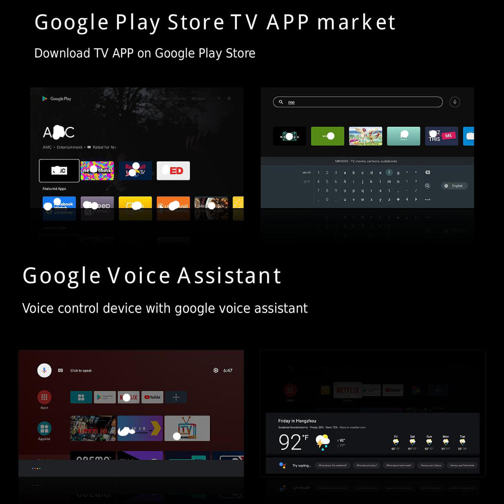 Q5 Android 10.0 OS 4K Smart TV Box | Allwinner H313 Media Player with 2GB RAM, 8GB Storage, Voice Remote | Supports 8K UHD Streaming | Android TV Box with Ethernet