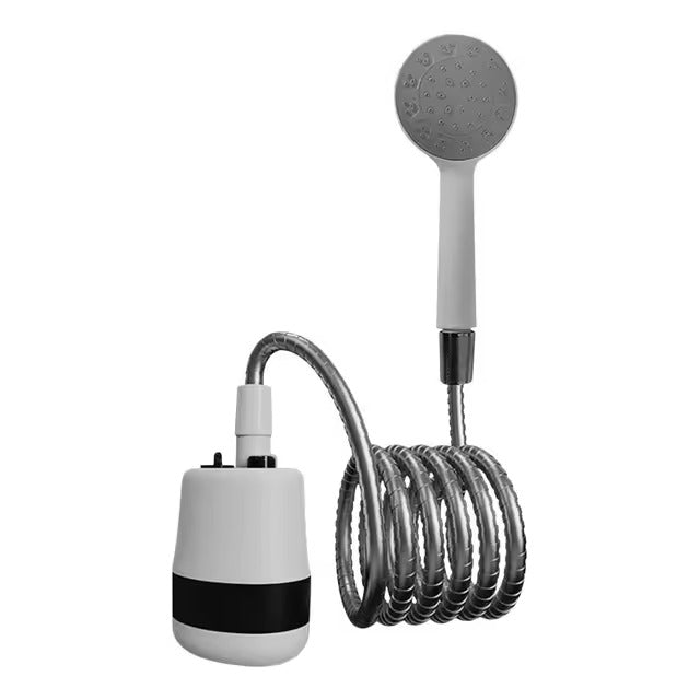 Portable Camping Shower - USB Rechargeable Electric Shower Pump with Handheld Shower Head for Outdoor Camping, Car Washing, Gardening, Pet Cleaning, and Travel. Perfect Portable Shower System for a Convenient and Refreshing Experience Anywhere