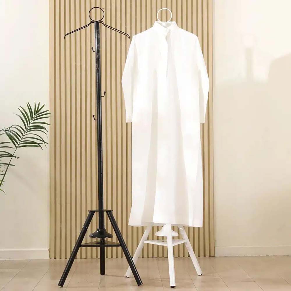 175cm Hanging Clothes Steamer Rack with Incense Burner - Multi-Color Space-Saving Garment Drying & Aromatherapy Stand